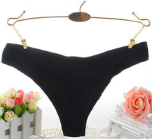 Load image into Gallery viewer, Spandex Seamless Invisible Thong - SexyBling