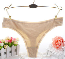 Load image into Gallery viewer, Spandex Seamless Invisible Thong - SexyBling