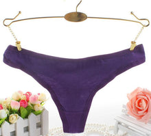 Load image into Gallery viewer, Spandex Seamless Invisible Thong - SexyBling