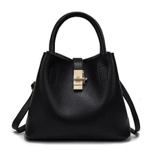 Load image into Gallery viewer, High Quality PU Leather Ladies Bucket Casual Tote Bag - SexyBling