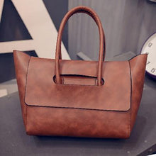 Load image into Gallery viewer, New High Quality Pu Leather  Vintage Trapeze Women Bag - SexyBling