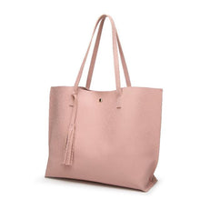 Load image into Gallery viewer, Artificial Leather Tassel Handbag - SexyBling