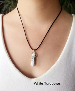 Quartz Pendant Necklace - SexyBling