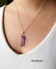 Load image into Gallery viewer, Quartz Pendant Necklace - SexyBling