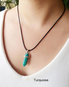 Quartz Pendant Necklace - SexyBling