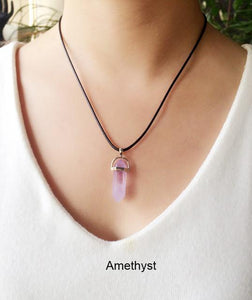 Quartz Pendant Necklace - SexyBling