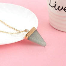Load image into Gallery viewer, Geometric Stone Necklace - SexyBling