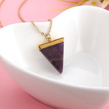 Load image into Gallery viewer, Geometric Stone Necklace - SexyBling