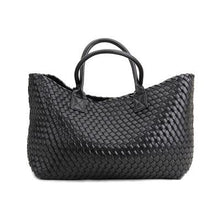 Load image into Gallery viewer, High Quality PU Leather Designer Woven Shoulder Bag - SexyBling