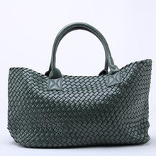 Load image into Gallery viewer, High Quality PU Leather Designer Woven Shoulder Bag - SexyBling