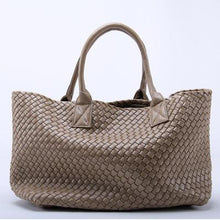 Load image into Gallery viewer, High Quality PU Leather Designer Woven Shoulder Bag - SexyBling