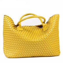 Load image into Gallery viewer, High Quality PU Leather Designer Woven Shoulder Bag - SexyBling