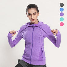 Load image into Gallery viewer, Sexy Long Sleeve Quick Dry Yoga Top - SexyBling