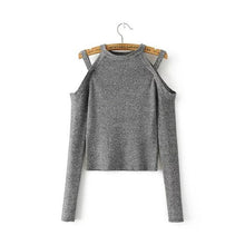 Load image into Gallery viewer, Strapless Slim &amp; Tight Sweater - SexyBling
