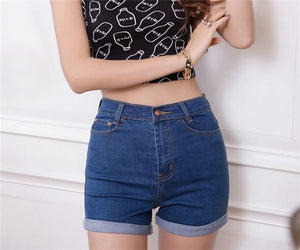 Korean Style High Waisted Shorts - SexyBling