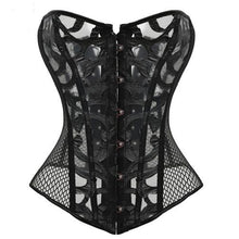 Load image into Gallery viewer, Gothic Steel Bone Waist Corset - SexyBling