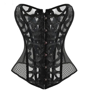 Gothic Steel Bone Waist Corset - SexyBling