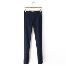 Load image into Gallery viewer, Cute High Waisted Skinny Denim Jeggings - SexyBling