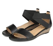 Load image into Gallery viewer, Genuine Leather Plus Size Casual Woman Sandals - SexyBling