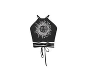 Load image into Gallery viewer, Sexy Sun Moon Bandage Crop Top - SexyBling