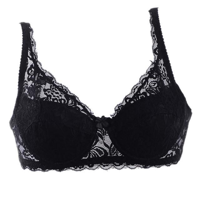 Women Sexy 3/4 Cup Padded Bra - SexyBling