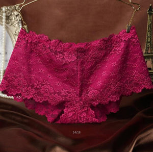 Sexy lace cotton panties - SexyBling