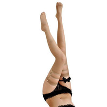 Load image into Gallery viewer, Hot Rivet Lace Thigh High Stockings - SexyBling