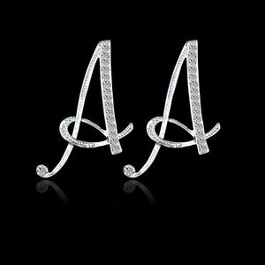 Alphabet Stud Earrings - SexyBling