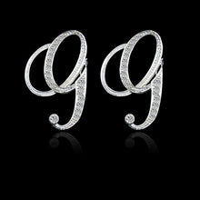 Load image into Gallery viewer, Alphabet Stud Earrings - SexyBling