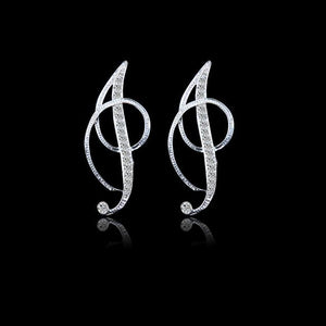 Alphabet Stud Earrings - SexyBling