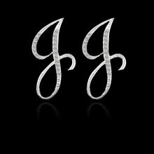 Load image into Gallery viewer, Alphabet Stud Earrings - SexyBling