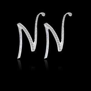 Alphabet Stud Earrings - SexyBling