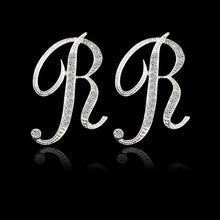 Load image into Gallery viewer, Alphabet Stud Earrings - SexyBling