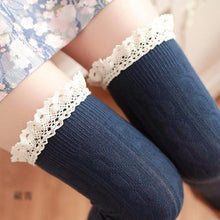 Load image into Gallery viewer, 5 Color Thigh High Winter Sock Stockings - SexyBling