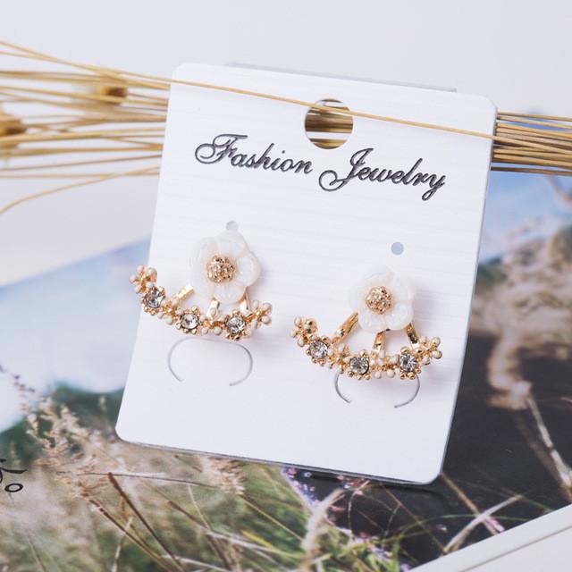 Crystal Stud Earrings - SexyBling