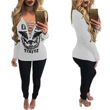 Load image into Gallery viewer, Sexy 3D Deep V-Neck Lace Top - SexyBling