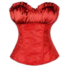 Load image into Gallery viewer, Satin Overbust Corset - SexyBling