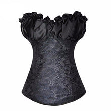 Load image into Gallery viewer, Satin Overbust Corset - SexyBling