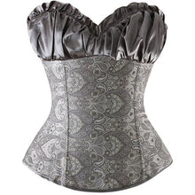 Load image into Gallery viewer, Satin Overbust Corset - SexyBling