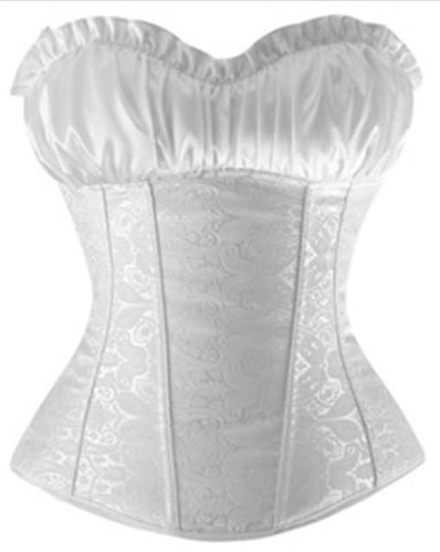 Satin Overbust Corset - SexyBling