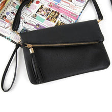 Load image into Gallery viewer, Sexy Sling Crossbody Tassel Clutch - SexyBling