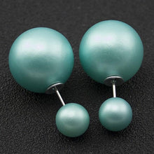 Load image into Gallery viewer, Double Faced Pearl Stud Earring - SexyBling