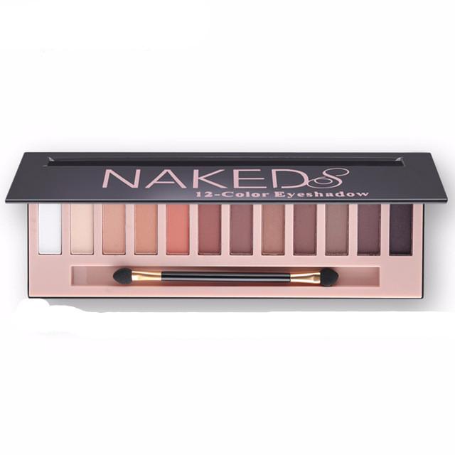 Pro 12 Colors Shimmer Or Matte Eyeshadow Makeup With Brush - SexyBling
