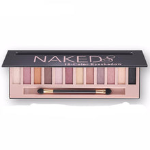 Load image into Gallery viewer, Pro 12 Colors Shimmer Or Matte Eyeshadow Makeup With Brush - SexyBling
