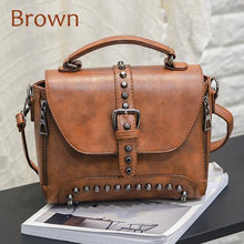 Load image into Gallery viewer, High Quality Vintage  Rivet Small Handbag - SexyBling