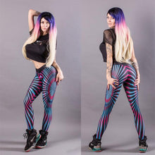 Load image into Gallery viewer, European Colorful Yoga Pants - SexyBling