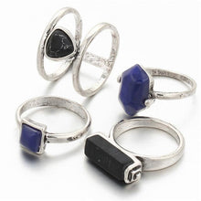 Load image into Gallery viewer, 4PCS Vintage Bohemian Turkish Midi Ring - SexyBling