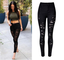 Load image into Gallery viewer, Dominant Distressed Ripped Jeans - SexyBling