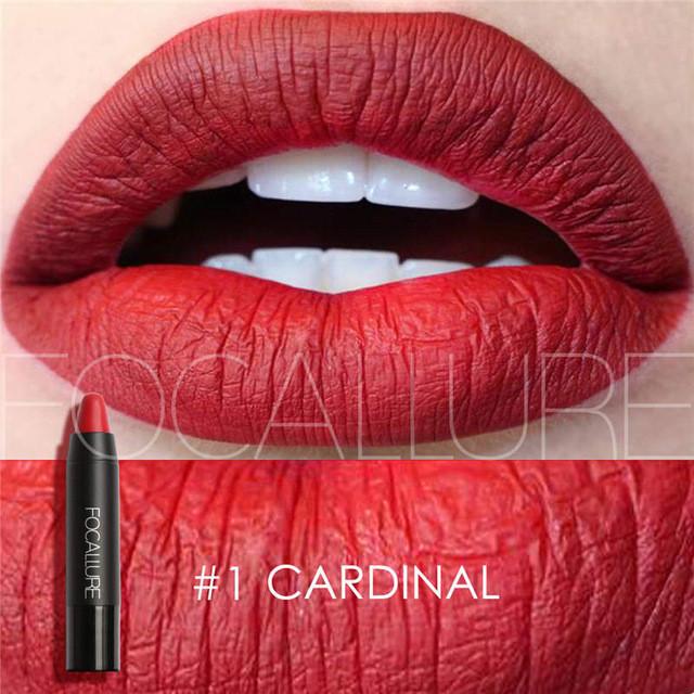 12 Colors Lipstick Matte Waterproof - SexyBling