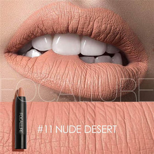 12 Colors Lipstick Matte Waterproof - SexyBling